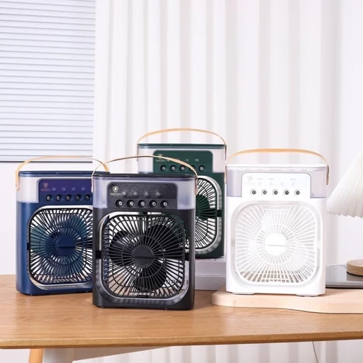 پنکه مه‌پاش رومیزی Mini Cooling Fan مدل Three Speed | سه سرعته با مخزن آب
